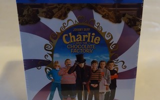 CHARLIE AND THE CHOCOLATE FACTORY  (STEELBOOK) BD UUSI