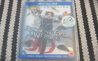 blu-ray 3D - Resident Evil Afterlife