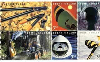 Vuoden 1999 postimerkkejä**: Suomalaista muotoilua