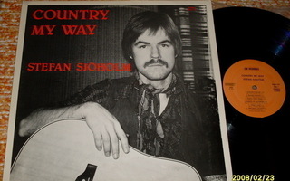 STEFAN SJÖHOLM - Country My Way - LP 1979 country EX/EX RARE