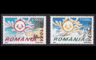 Romania 5822-3 ** Europa loma (2004)