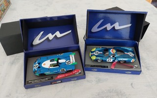 Le Mans miniatures Matra- Simca, #15 ja Alpine A220, #27