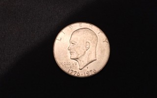 1971 Eisenhower Dollar hopeaa