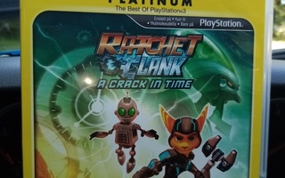 PS3 RATCHET & CLANK : A CRACK IN TIME ( SIS POSTIKULU)