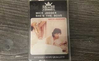 MICK JAGGER : SHE’S THE BOSS  C-kasetti