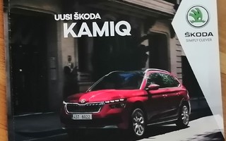 2019 Skoda Kamiq esite - KUIN UUSI - 84 sivua - suom