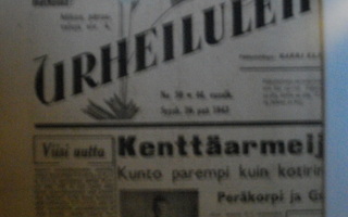 Suomen Urheilulehti Nro 39/1943 (25.2)