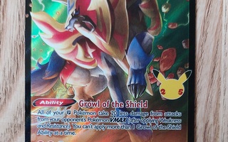 Pokemon kortti Zamazenta V 018/025 holo