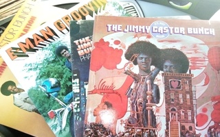 4 kpl LP kokoelma JIMMY CASTOR BUNCH levyjä ( SIS POSTIKULU