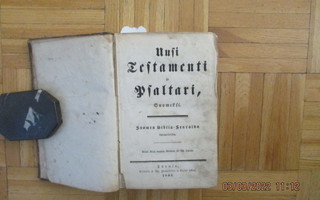 Uusi Testamentti ja Psalttari  Suomeksi... Turusa 1844