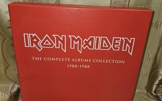 IRON MAIDEN LP BOX SET "The Comp.Albums Col. 80-88" Uusi!