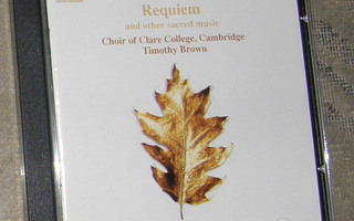 Rutter - Requiem and other sacred music - CD