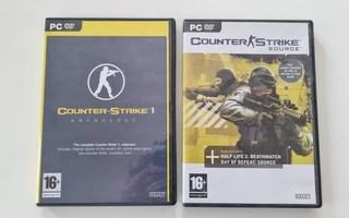 Counter Strike 1 Anthology & Source PC DVD