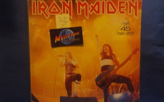 IRON MAIDEN - RUNNING FREE EX+/EX+ EU-85 12" MAXI