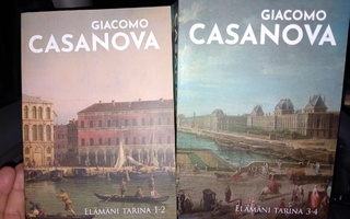 Giacomo Casanova  : Elämäni tarina 1-2 ja 3-4 ( SIS POSTIKUL