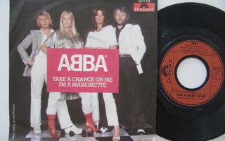 ABBA Take A Chance On Me / I'm A Marionette 7" sinkku