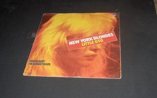 Blondie / New York Blondes 7" Little GTO kuvakannella