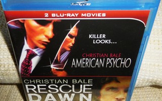 American Psycho & Rescue Dawn [2x Blu-ray] (2 elokuvaa)