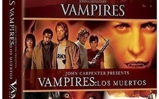 John Carpenterin; VAMPIRES - Vampyyrit Trilogia (3DVD)*UUSI*
