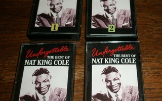 Nat King Cole: The Best of... Unforgettable NELJÄ KASETTIA