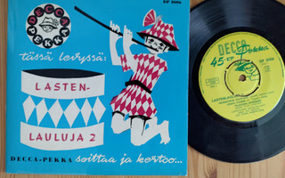 Decca-Pekka-Lastenlauluja 2 Decca EP