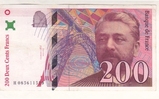 Ranska 200 Francs v.1999 P-159