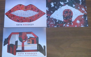 Katarina Kissoczy: kolme taidekorttia