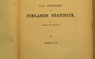 Gabriel Rein: Kuopio län. Vuodelta 1864.