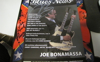 JOE BONAMASSA NIMIKIRJOITUS BLUES NEWS LEHDESSÄ