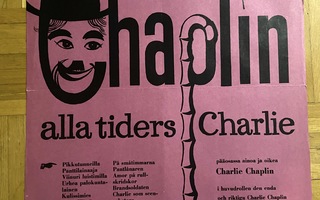 Vanha elokuvajuliste: Vanha kunnon Chaplin
