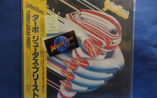 JUDAS PRIEST - TURBO M-/M- JAPAN -86 1ST PRESS LP