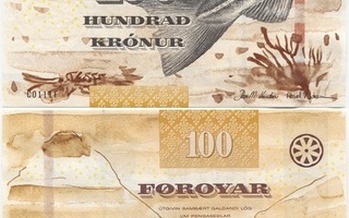 Färsaaret Føroyar 100 Krónur 2011 (P-30) UNC