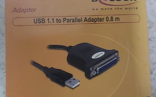 Delock adapter USB 1.1 to Parallel Adapter 0.8 m