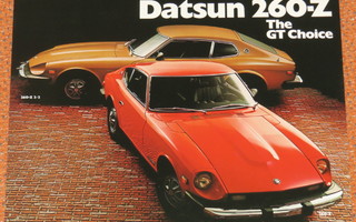 1974 Datsun 260 Z esite - KUIN UUSI