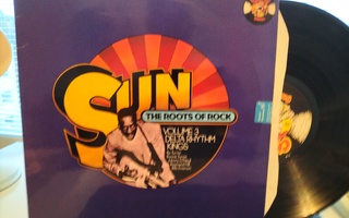 V/A, SUN ROOTS OF ROCK Vol. 3  LP UK -76 HIENO KUNTO !!