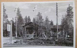 VANHA Postikortti Lappi Rovaniemi 1961