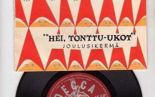 Decca DN 3027 ja  Spy 5 Luona Seimen, vinylit 45. Joulu.