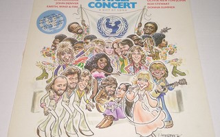 THE MUSIC FOR UNICEF CONCERT A GIFT OF SONG LP 1979