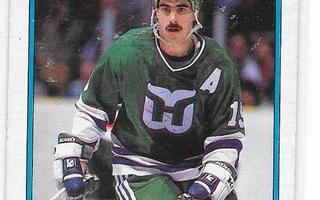1988-89 OPC #85 Dave Tippett Hartford Whalers