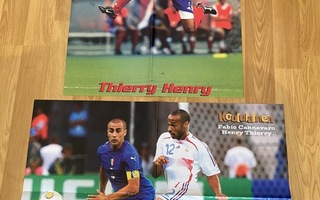 Thierry Henry juliste ( pari eri vaihtoehtoa )