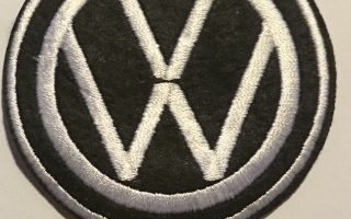 Silitettävä Volkswagen -kangasmerkki / haalarimerkki
