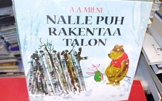 3cd äänikirja Milne : Nalle Puh rakentaa talon  ( UUSI )