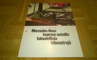 Esite Mercedes kuorma-auto,~1966, LP 608, LP 1013, LP1418...