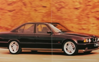 1995 BMW M5 esite - 20 siv - KUIN UUSI