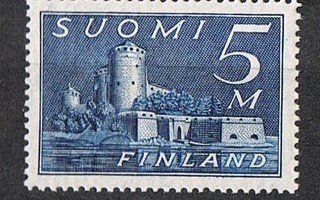 1930  M30 5mk Olavinlinna  ++