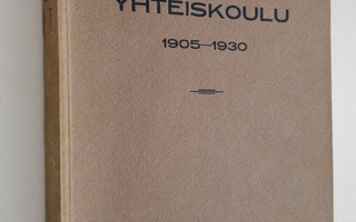 Riihimäen yhteiskoulu 1905-1930