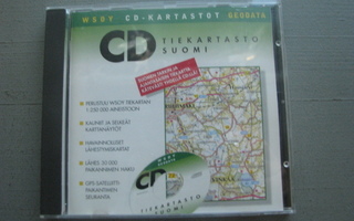 CD TIEKARTASTO - SUOMI ( wsoy cd-kartastot )