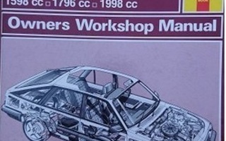 Vauxhall Cavalier (petrol) Owners workshop manual
