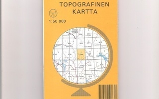 Topografinen kartta 1:50 000 Suasselkä