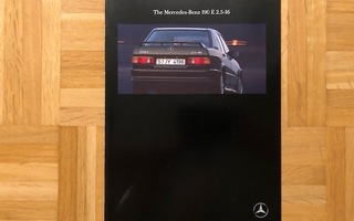 Esite Mercedes 190 E 2.5-16 W201 vuodelta 1990
